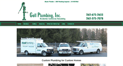 Desktop Screenshot of gallplumbing.com